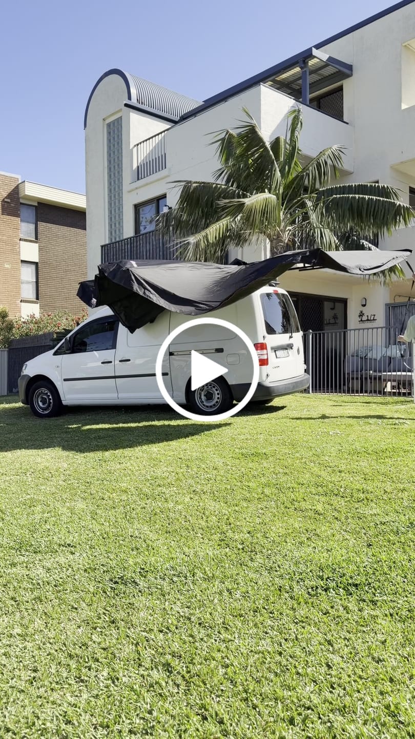 Customer video review of OPENROAD  270 Free Standing Awning for Camping