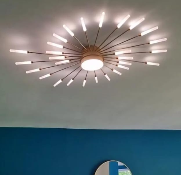 Customer photo review of Sputnik LED Ceiling Light