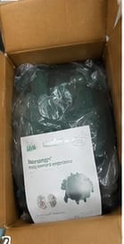 Customer photo review of Bionic Heated Neck & Shoulder Massager – Wireless 4D Kneading Massage (Green)