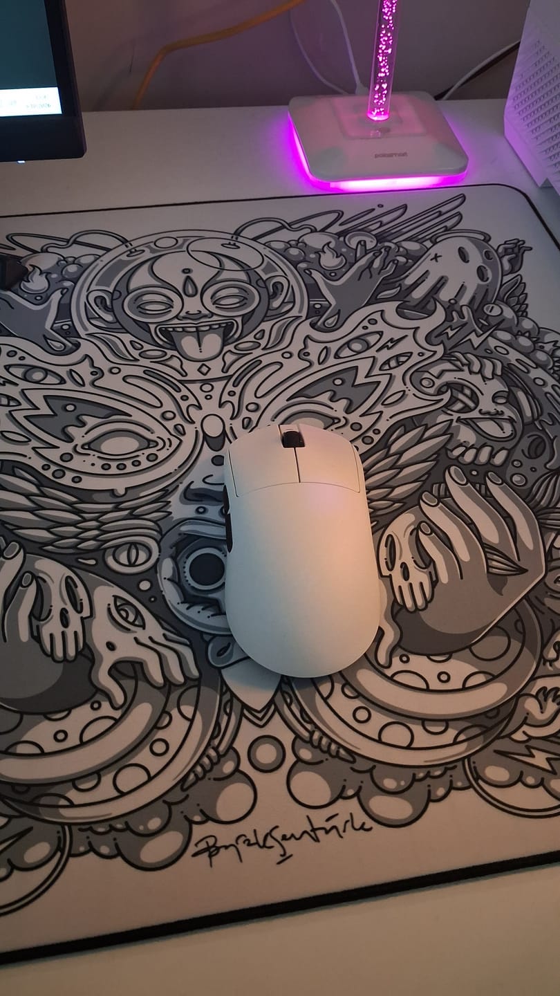 Customer photo review of ATK Dragonfly A9 Wireless Mouse