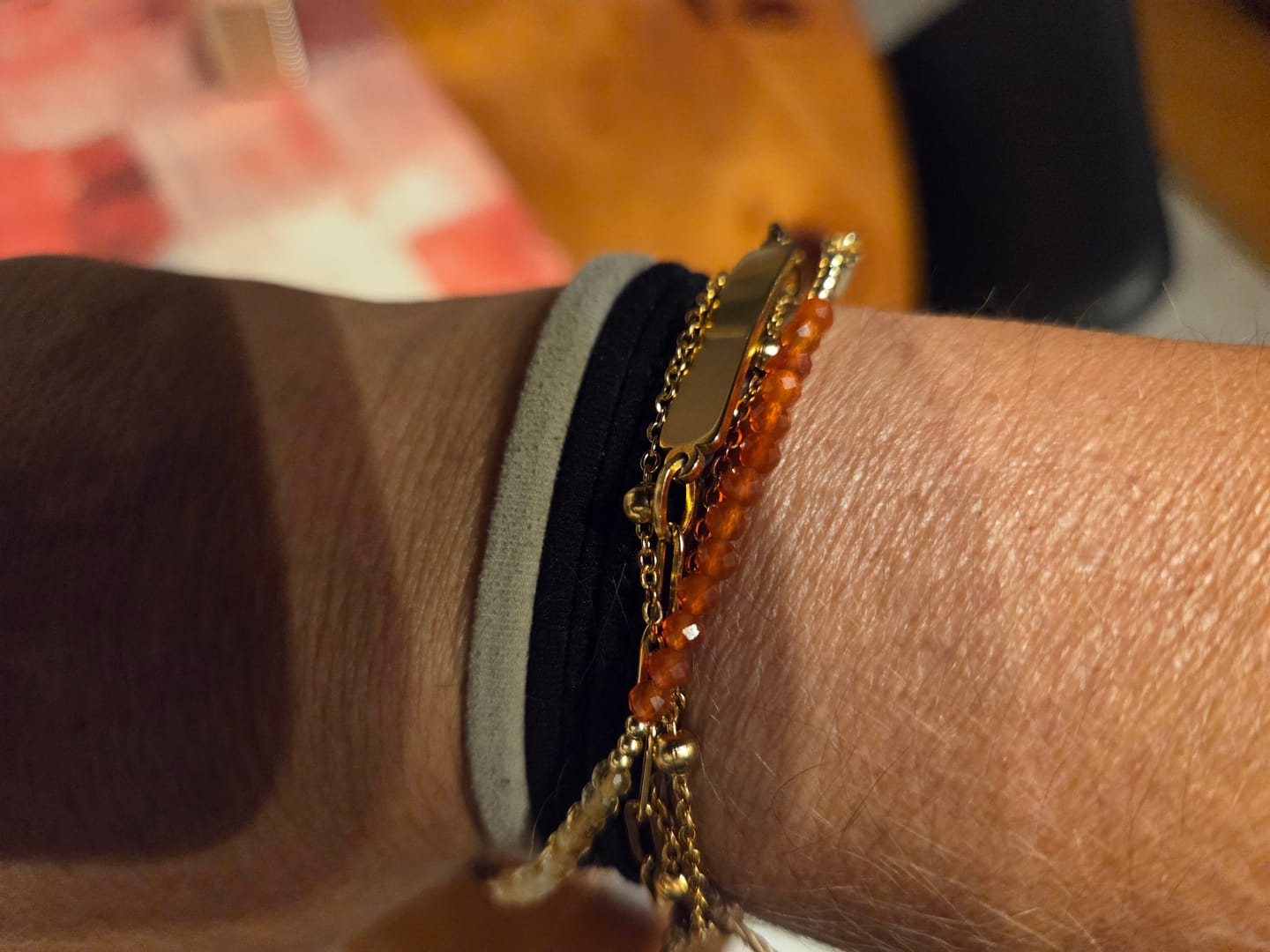 Customer photo review of Big Three - Geburtschart Armband