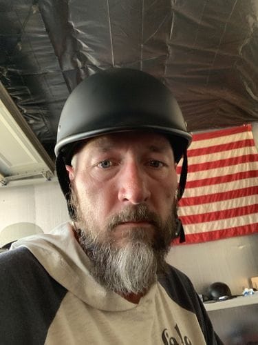Customer photo review of Smallest Polo SOA  Half Helmet - Matte Black