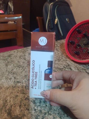 Customer photo review of Serum Facial Ácido Glicólico 50ml