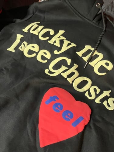 Customer photo review of Lucky Mee I See Ghosts Hoodie