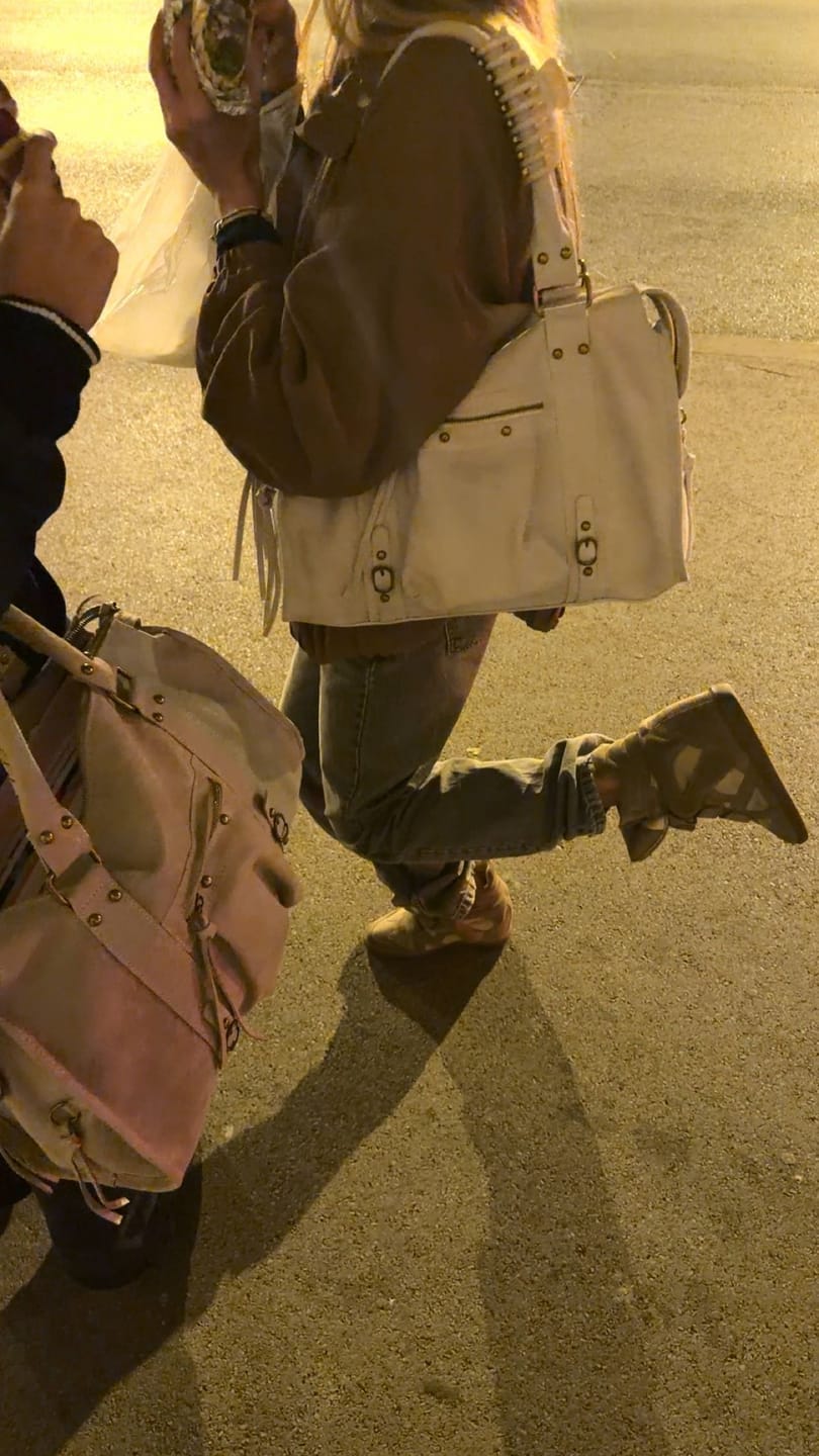 Customer photo review of It girl bag off white