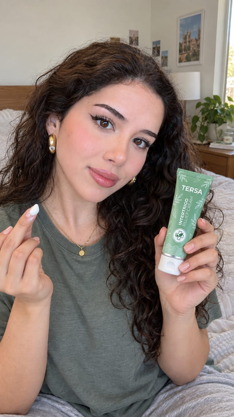 Customer photo review of Crema para pliegues