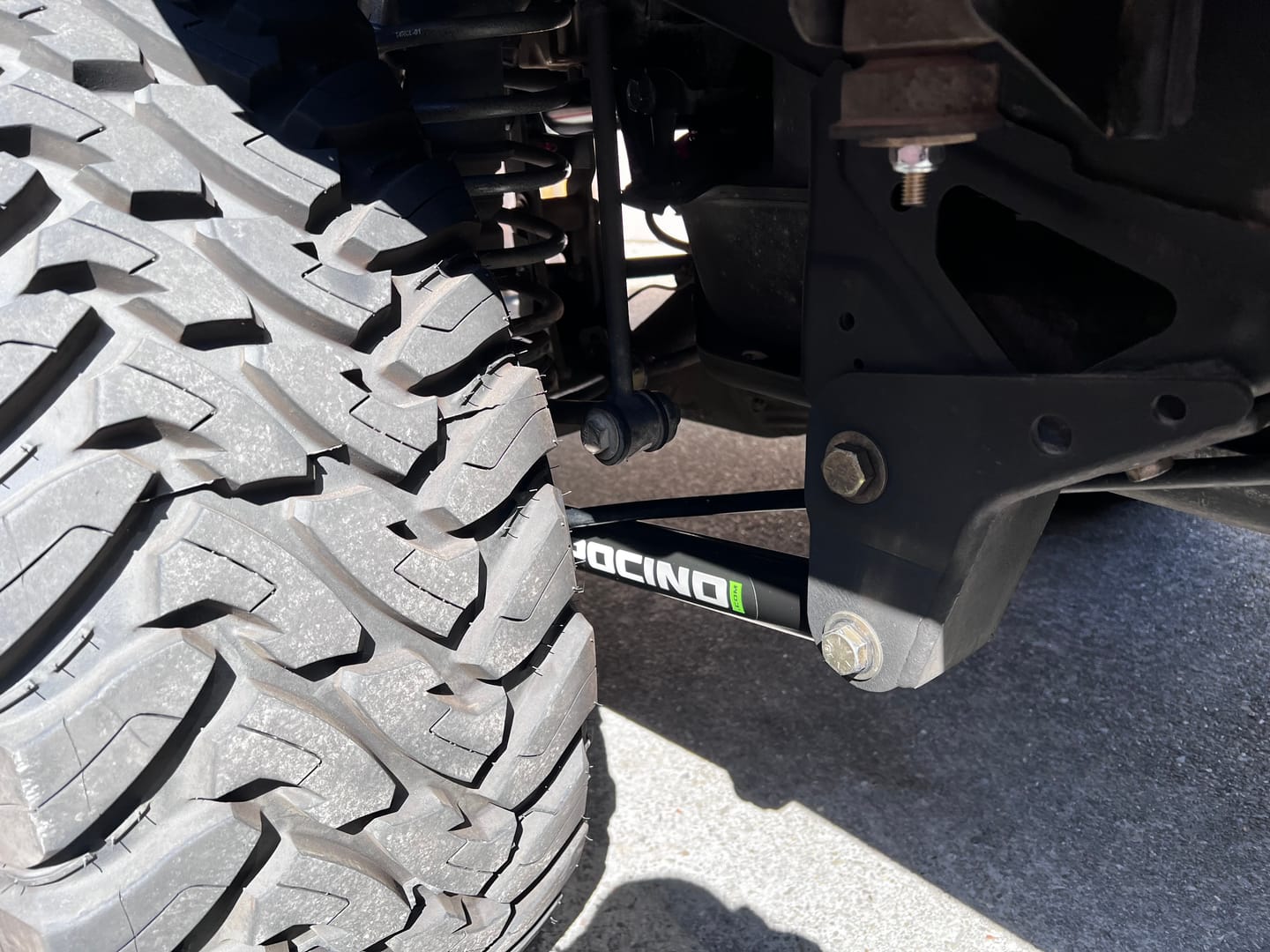Customer photo review of 1990-1995 Toyota 4 Runner 2nd gen Adjustable Trailing Arms