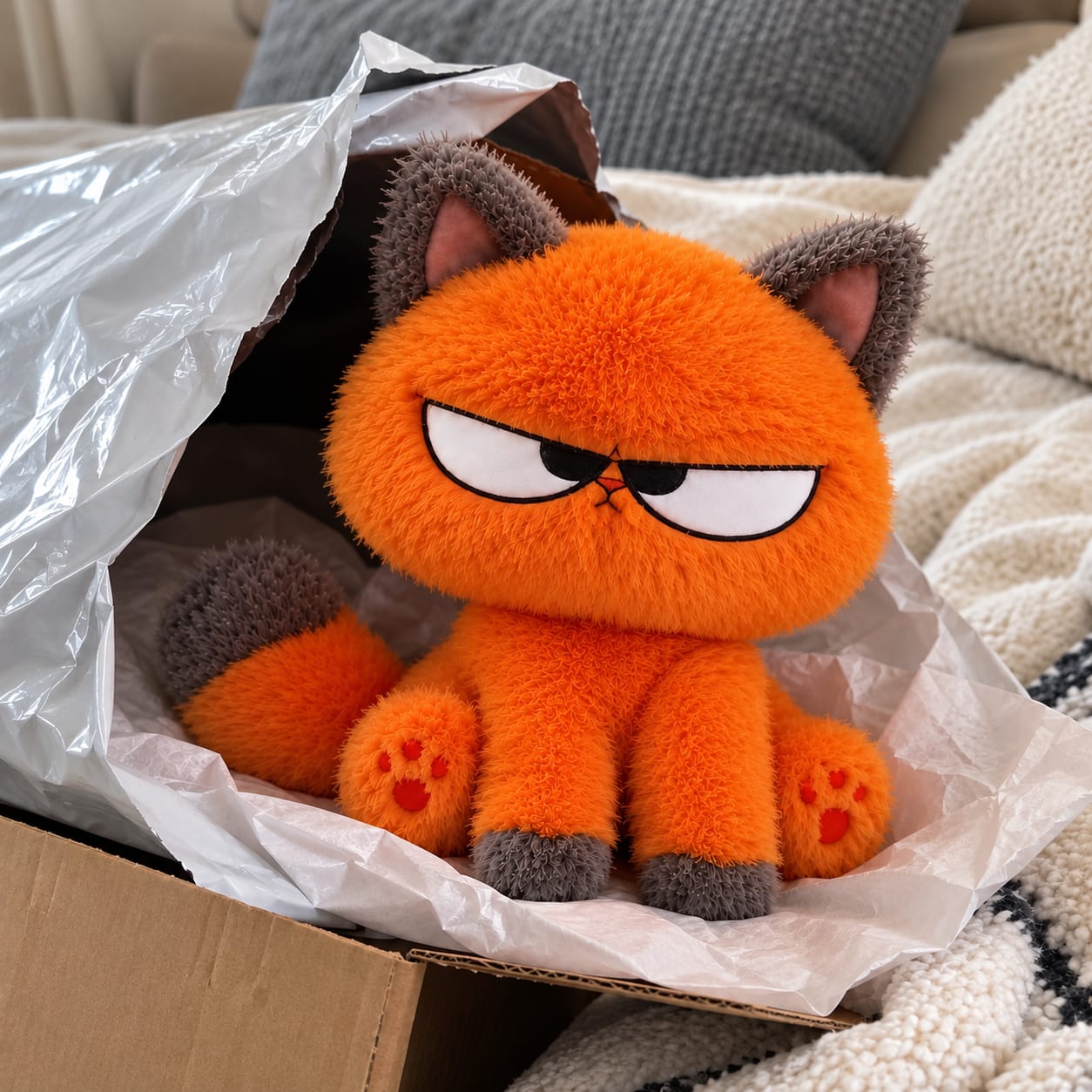Customer photo review of Gruñona™ El peluche enojon mas abrazble