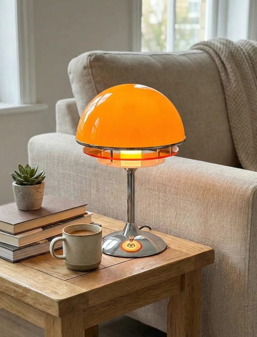 Customer photo review of Sunset Table Lamp – Bauhaus Design