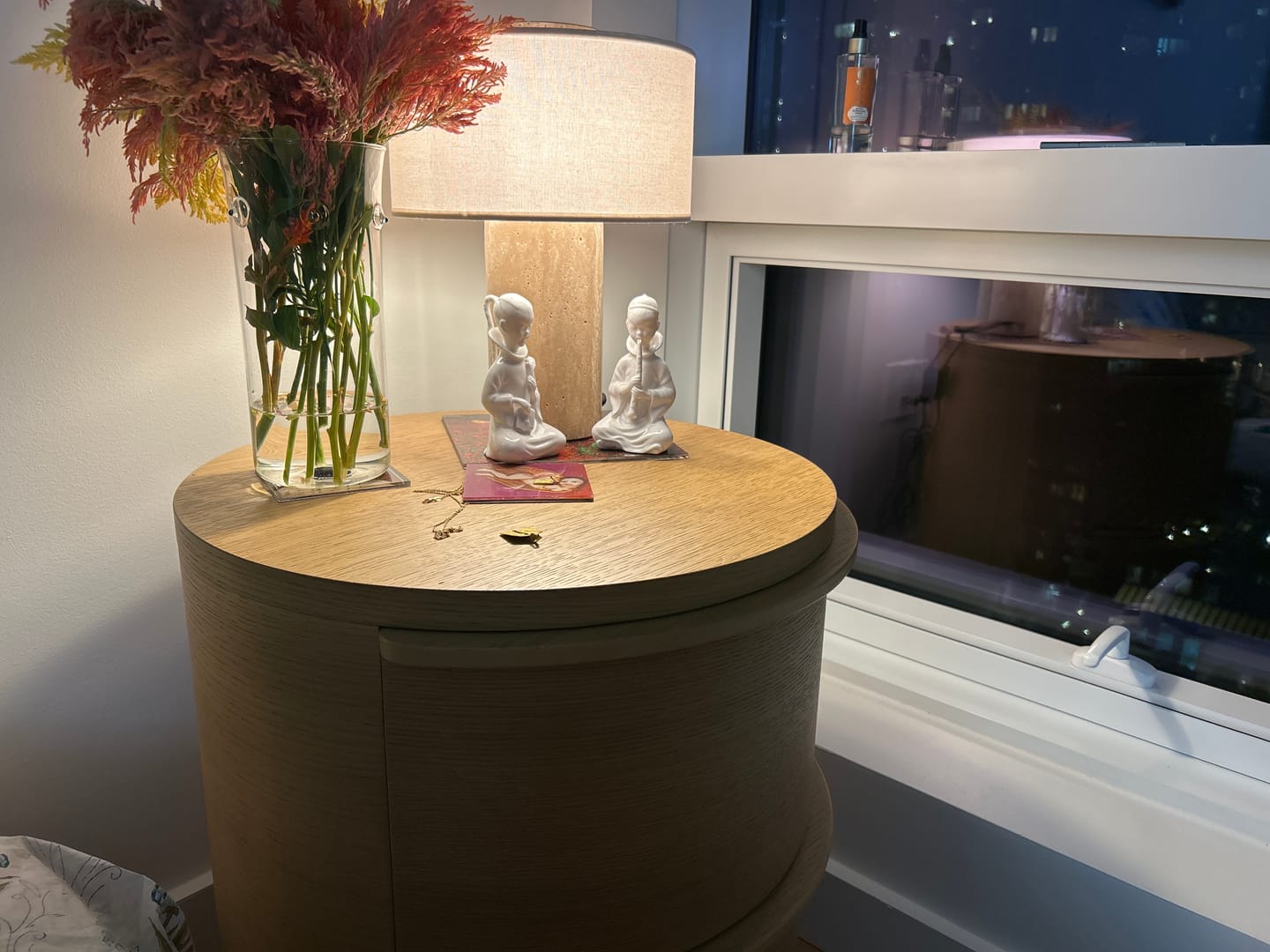 Customer photo review of The Original - Auríe Large Lamp | Travertine - 13.5"