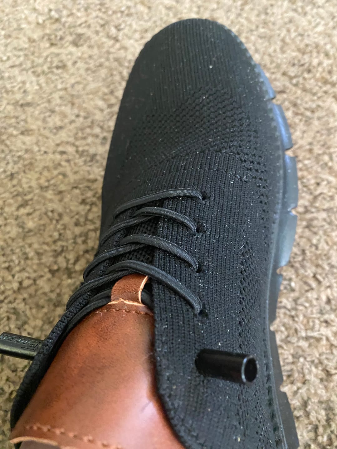 Customer photo review of Ultra Comfy - Healthy and Supportive Walking Shoes (Black Sole Edition)