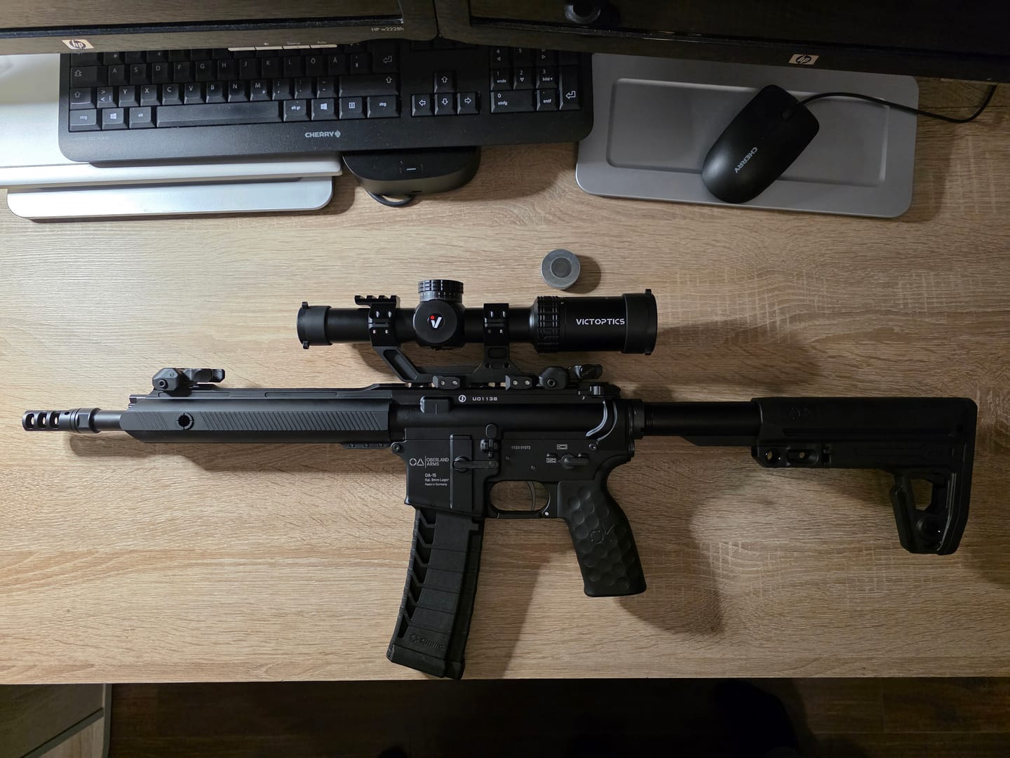 Customer photo review of Victoptics OPSL139 S10 1-10x24I mit Blockmontage
