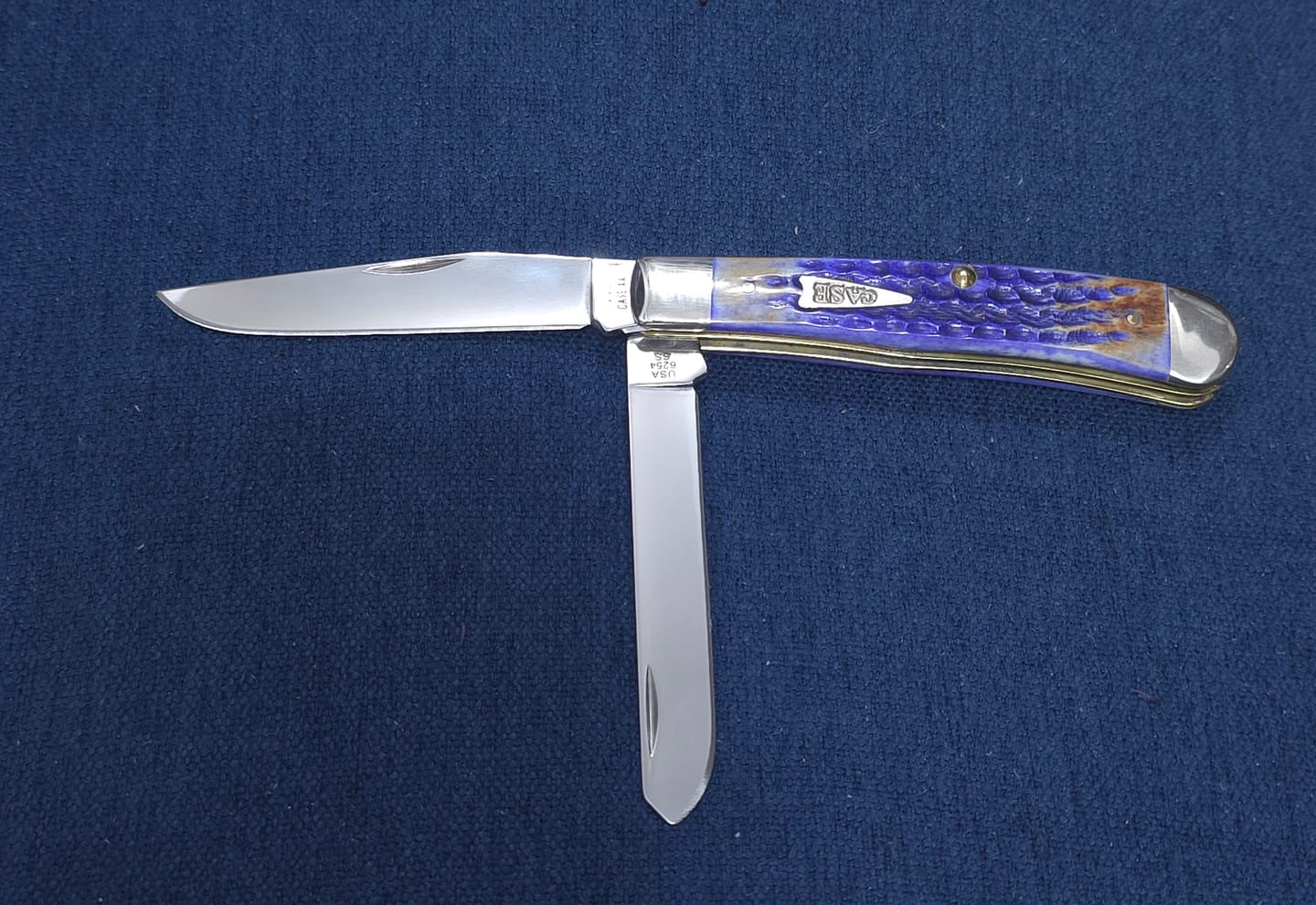 Customer photo review of The Back Door: Case Trapper - SMKW PB&J Exclusive, Two Blade Slipjoint - Made in USA (CA39435) (Trade In)