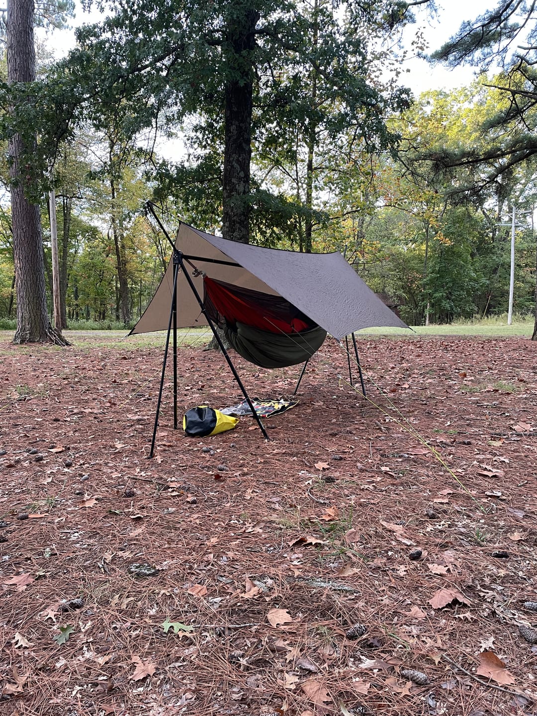 Customer photo review of Turtlebug Camper Hammock Stand