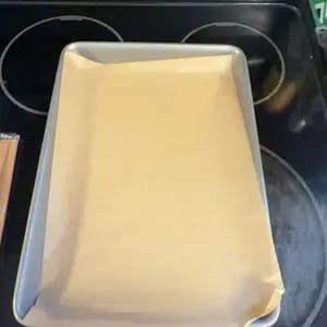 Customer photo review of Foglio Carta Forno Antiaderente Rettangolare 100 Pz Resistenti