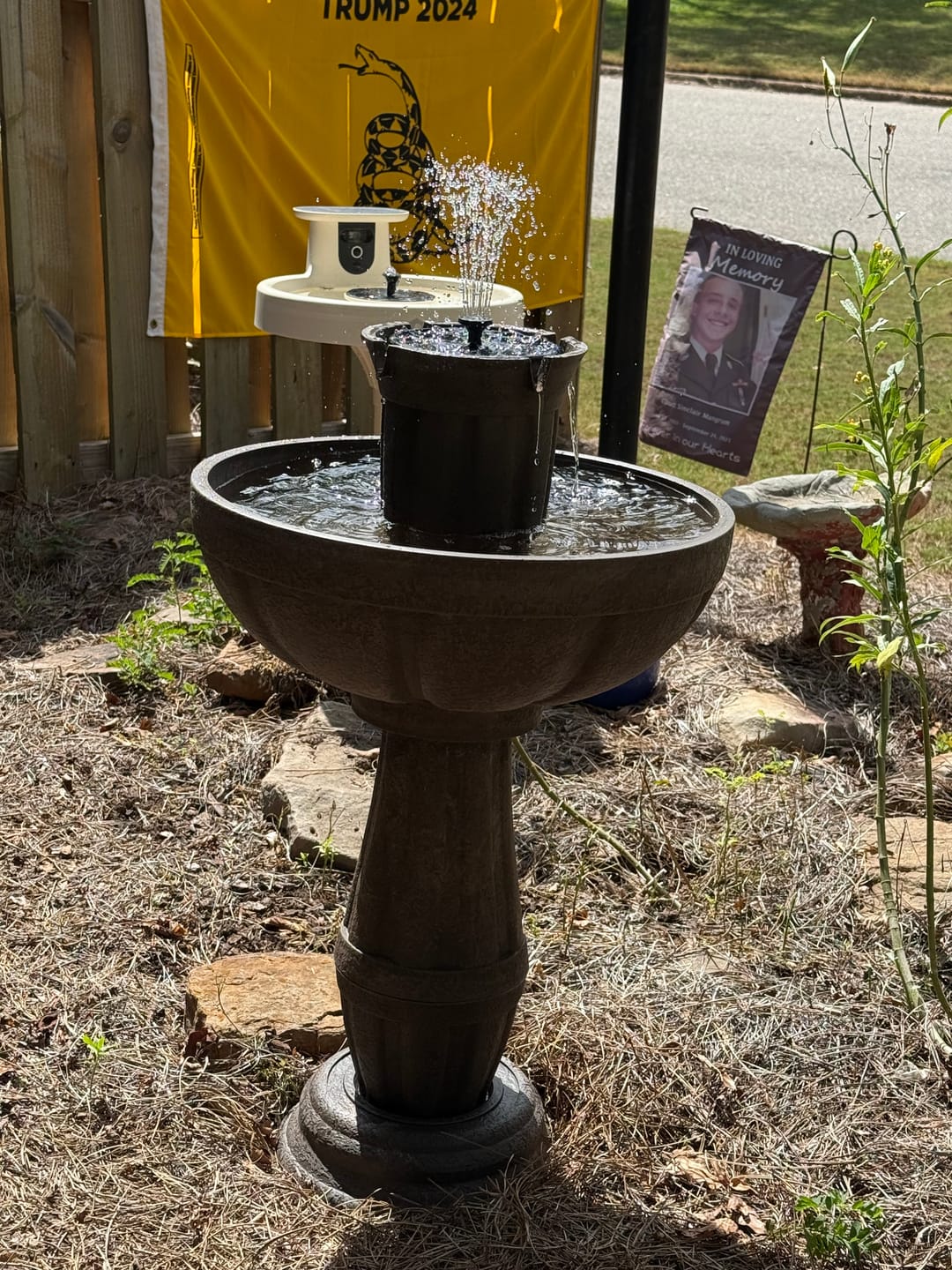 Customer photo review of Bari 5-In-1 Cordless Fluted Fountain