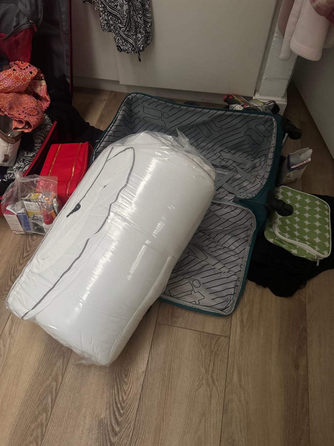 Customer photo review of Luxury Mattress Topper