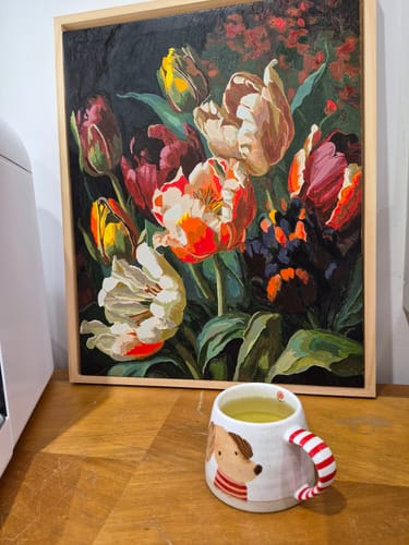 Customer photo review of Tulips IV (Paint by Numbers)