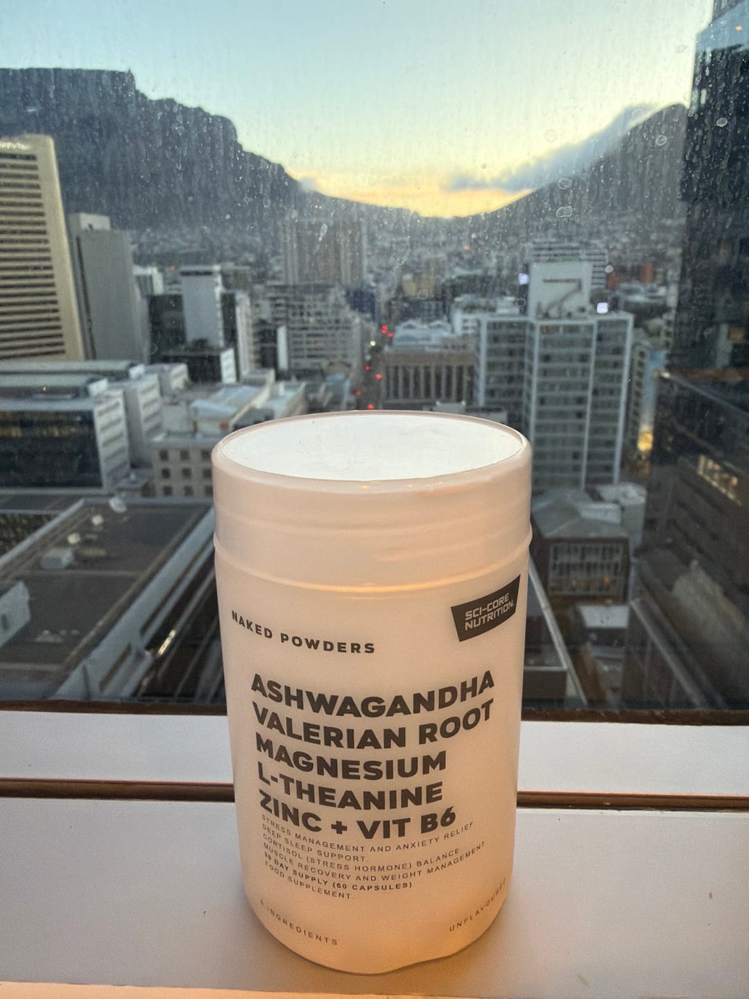 Customer photo review of Ashwagandha, Valerian Root, Magnesium, L-Theanine, Zinc, Vit B6 - 60 caps | 30 day supply