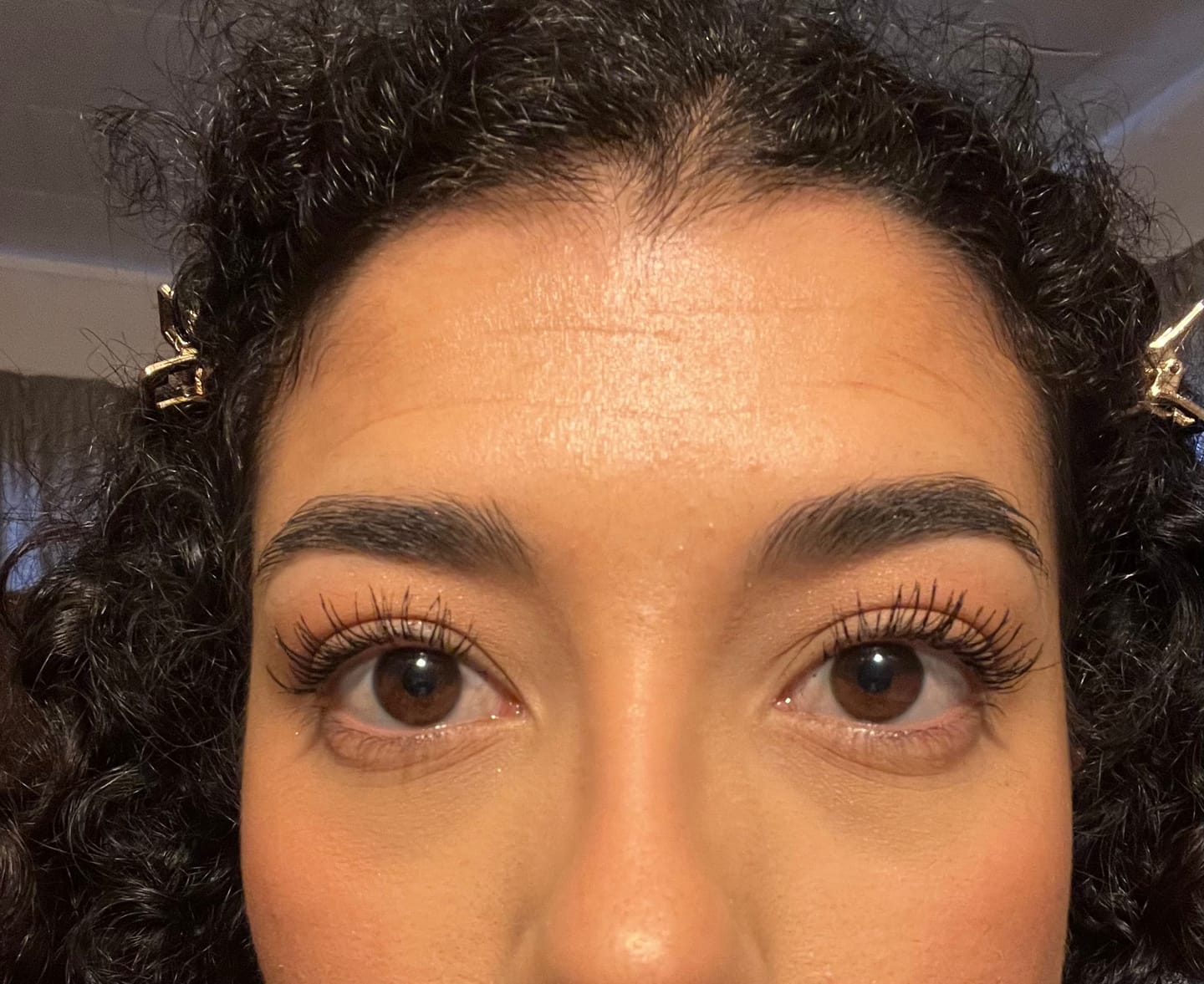 Customer photo review of LOKOLASH SERUM PRO
