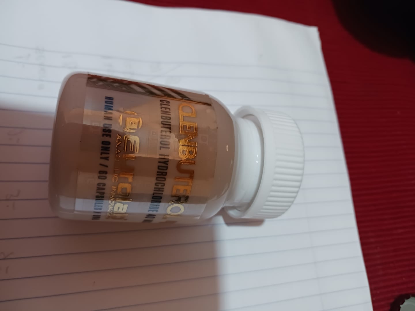 Customer photo review of CLENBUTEROL | Clembuterol 40mcg 60 caps
