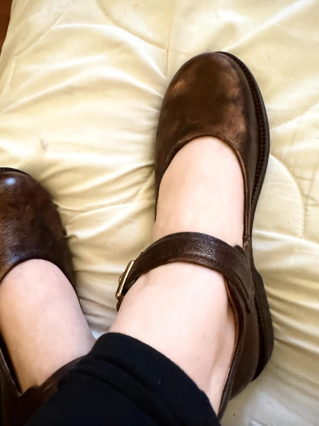 Customer photo review of MOCASIN SPLIT EBANO