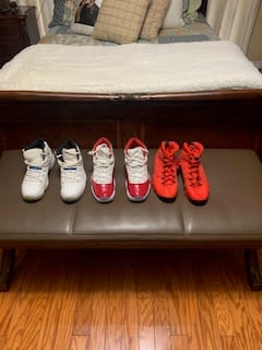 Customer photo review of Air Jordan 11 Retro 'Cherry'