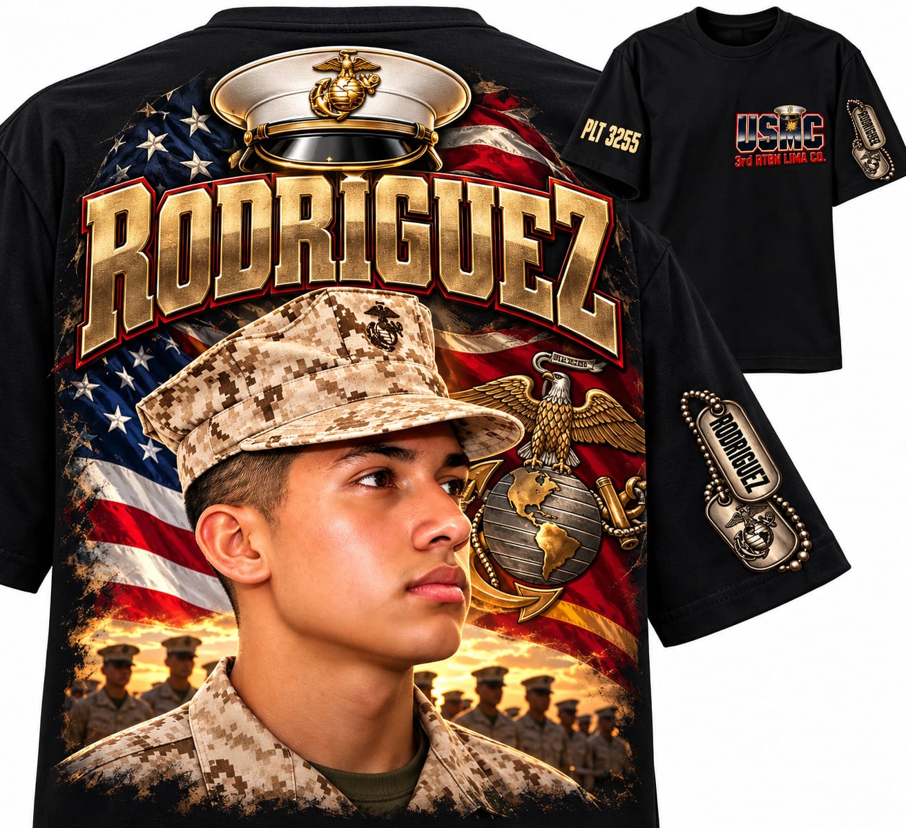 Customer photo review of DTF Gang Sheet Online Builder