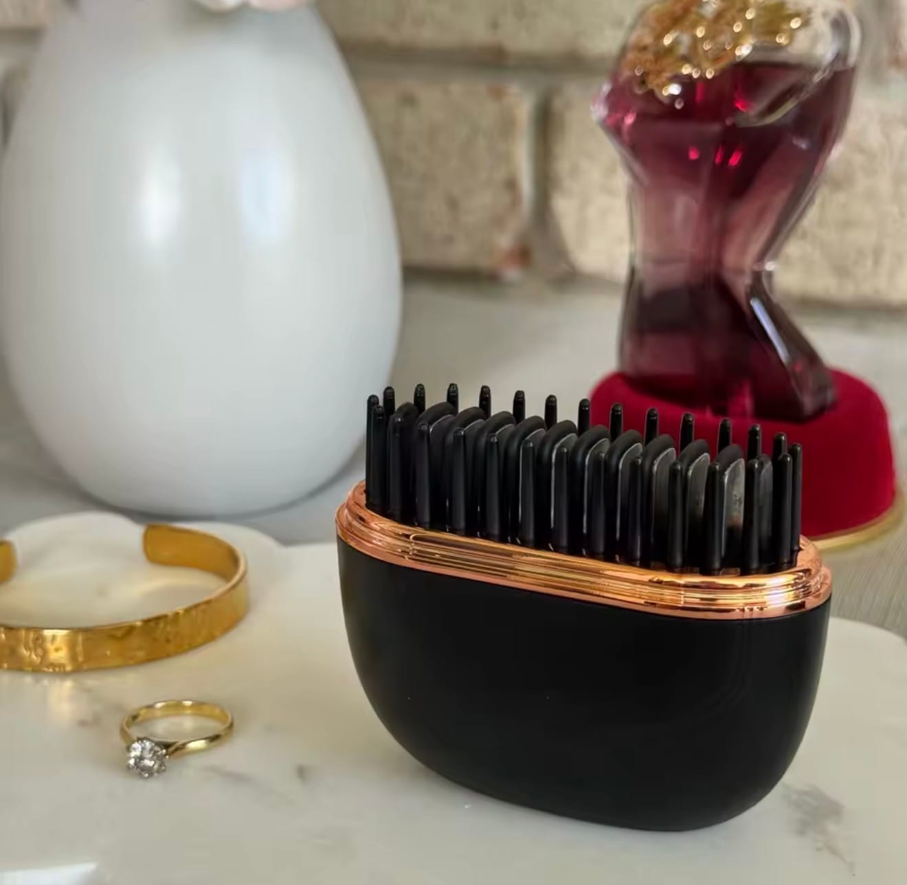 Customer photo review of Styli - Deine Haare brauchen ein schnelles Update? Style sie einfach unterwegs nach.