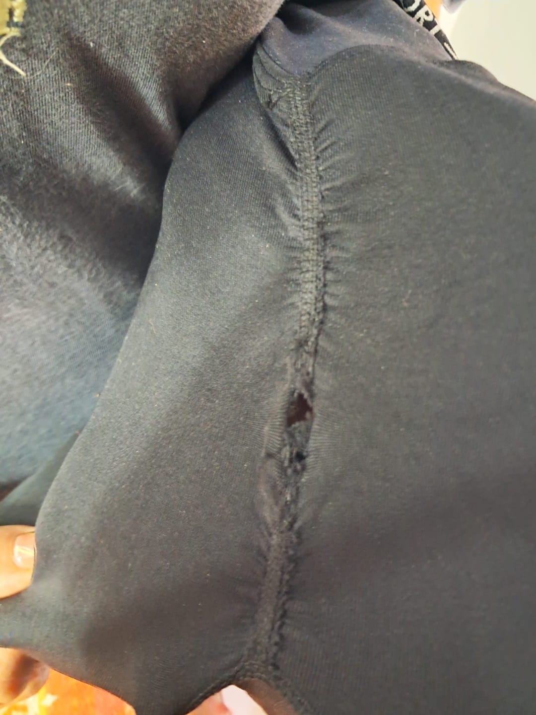 Customer photo review of Leggings Push Up Gym Fashion Nero