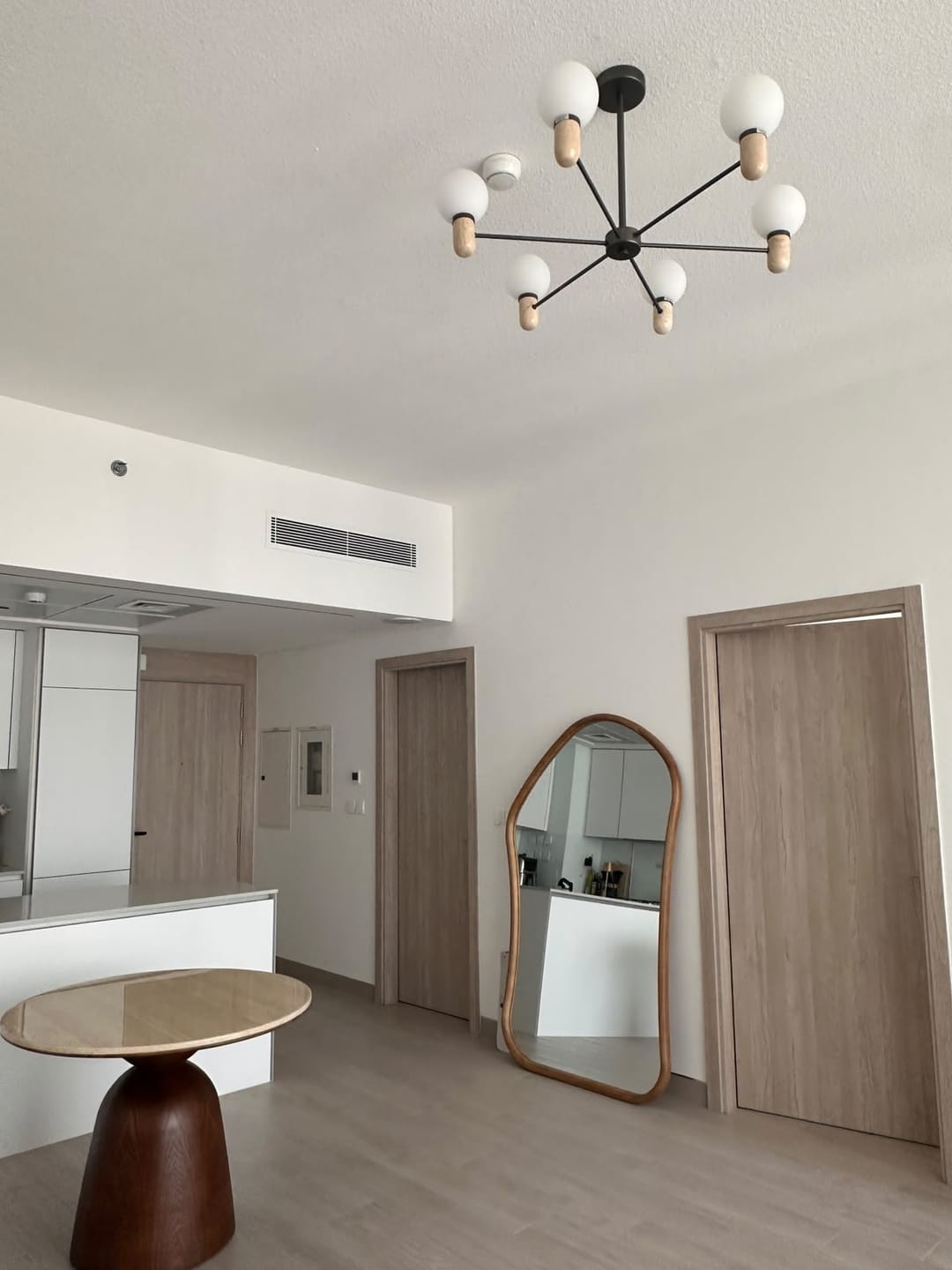 Customer photo review of Travertine Marble Pendant Lamp 8801-6-GB/Gunblack Travertine