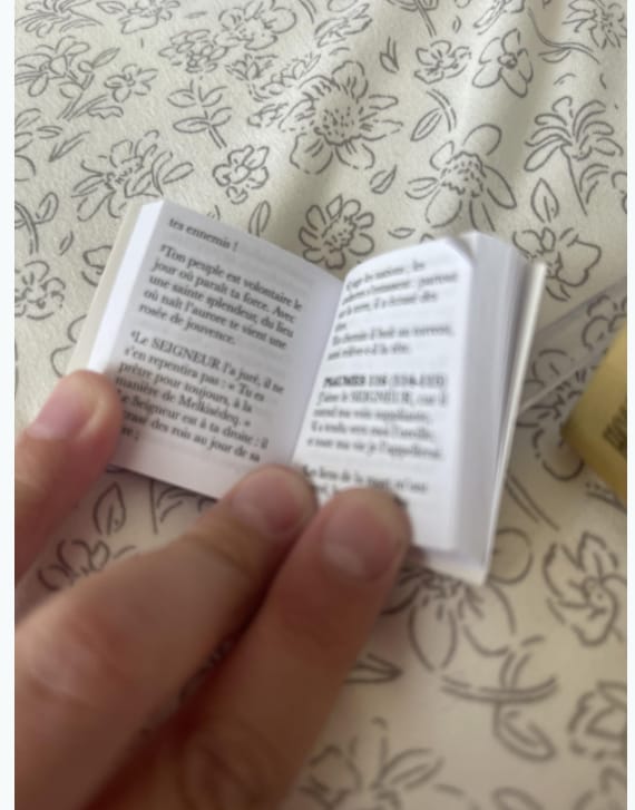 Customer photo review of Llavero biblia