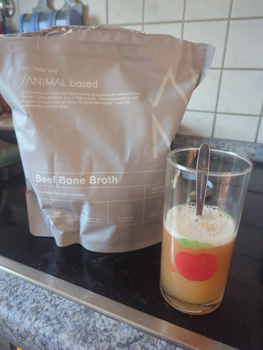 Customer photo review of Knochenbrühe Pulver 500g