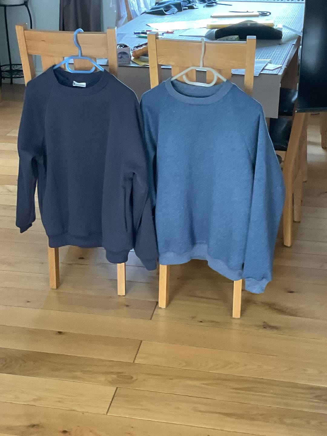 Customer photo review of Plain Sweatshirt Fabric