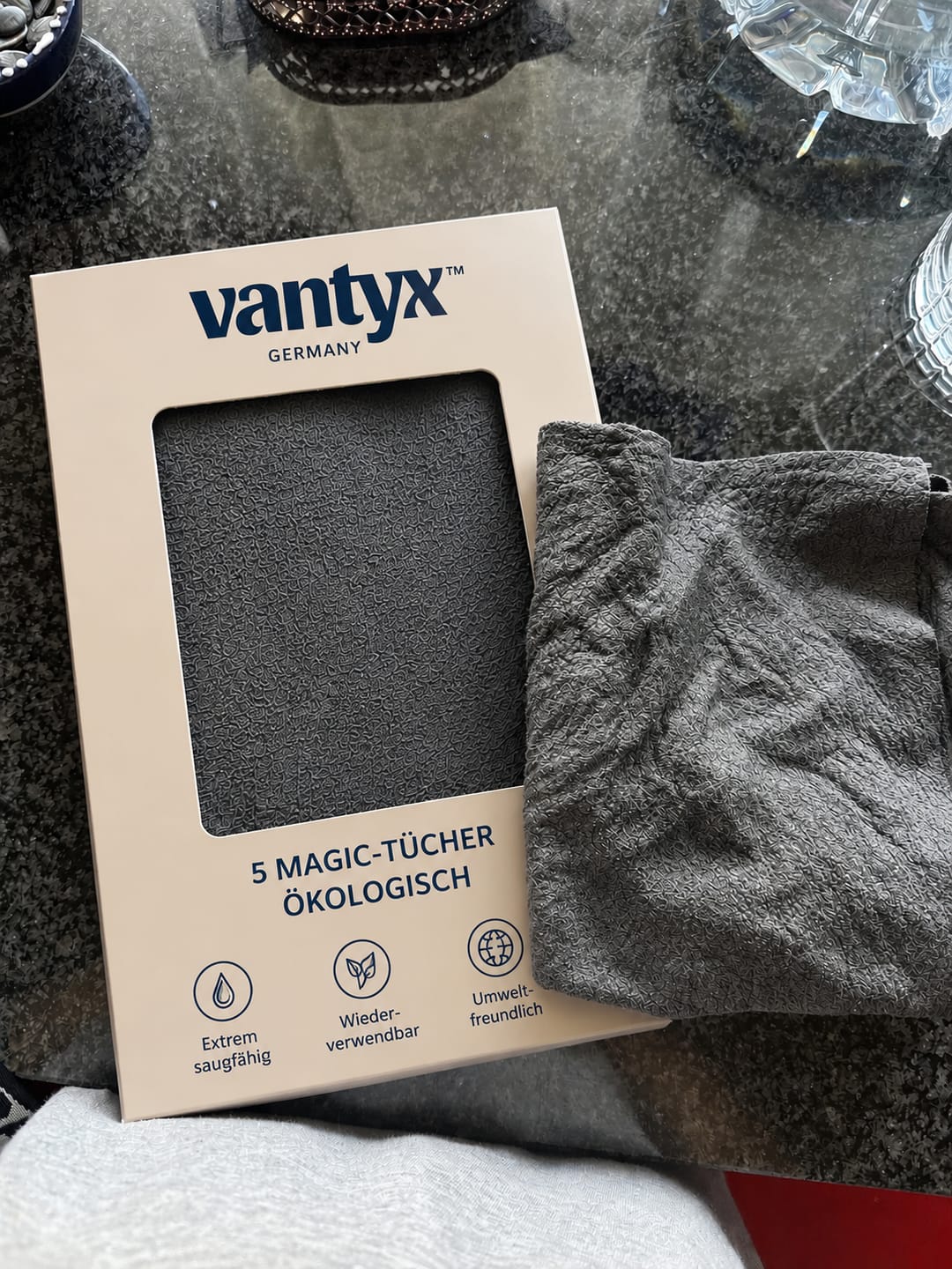 Customer photo review of 5 MAGIC-TÜCHER + 5 GRATIS