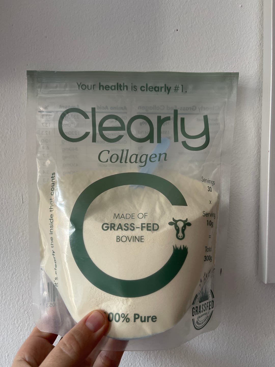 Customer photo review of Grass-fed Collagen