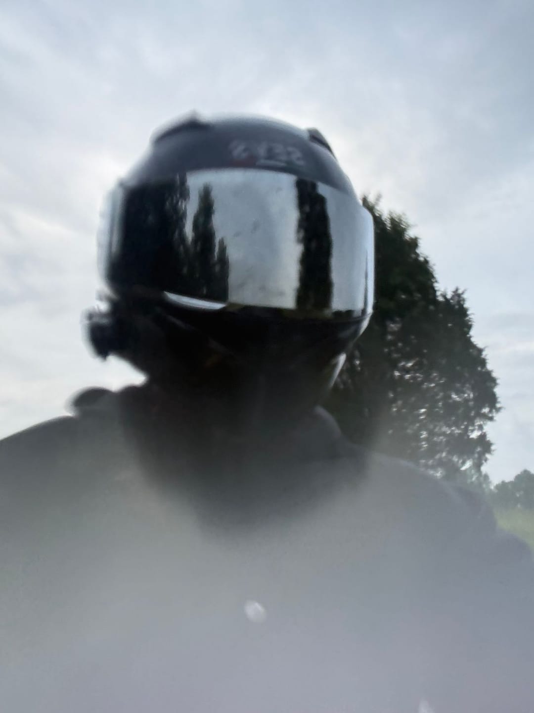 Customer photo review of K1 Modular Helmet - Bluetooth Headset