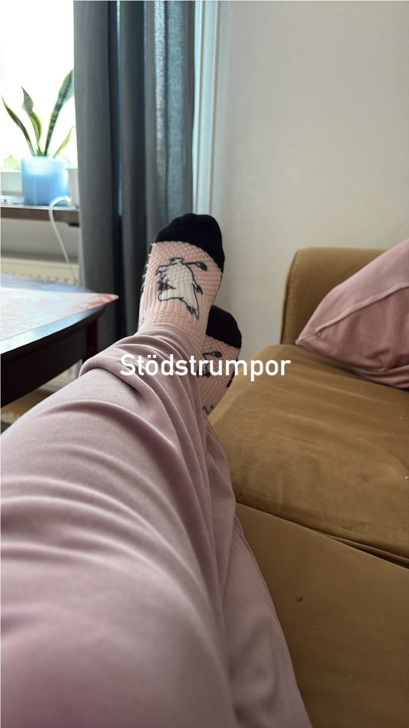 Customer photo review of Moomin støttestrømper