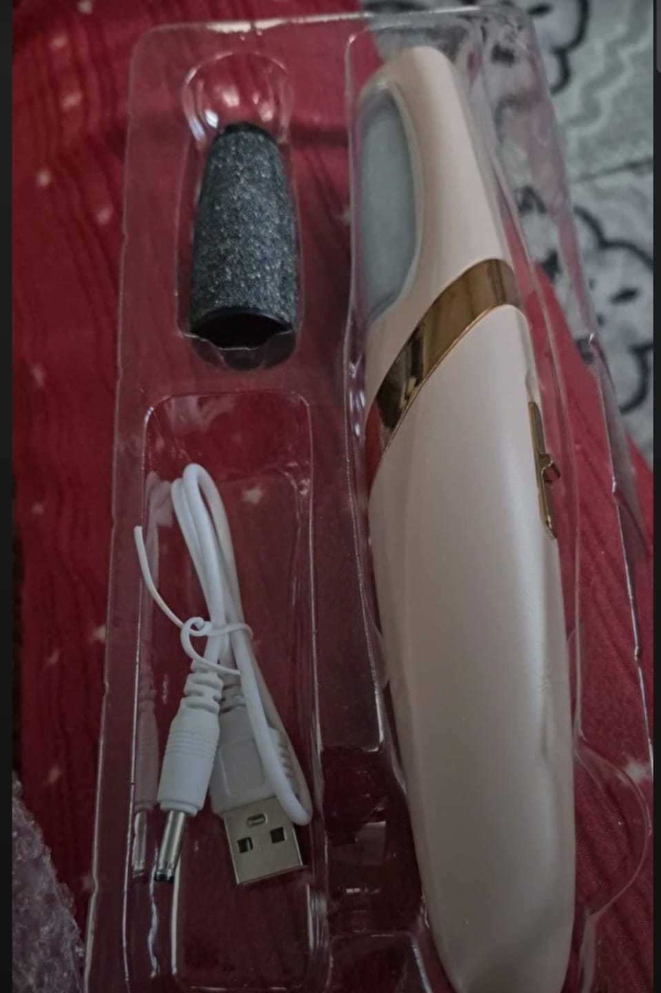 Customer photo review of Peluera™ Şarjı Nasır Ve Topuk Törpüsü