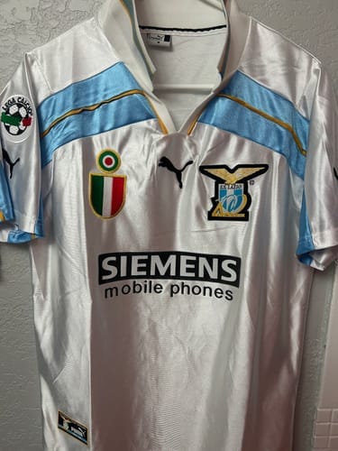 Customer photo review of Lazio Maglia Away 2000/01 Centenario