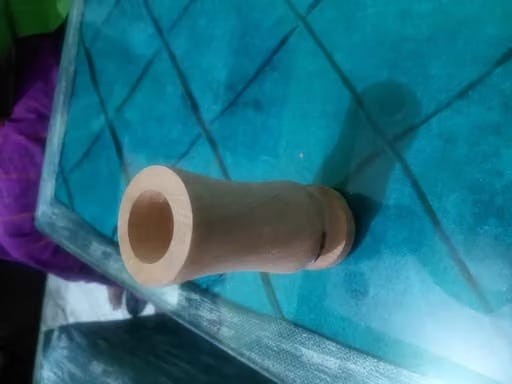 Customer photo review of Vijaysar Wooden Glass (100 ml) for Diabetes & Sugar Control for Daily Wellness