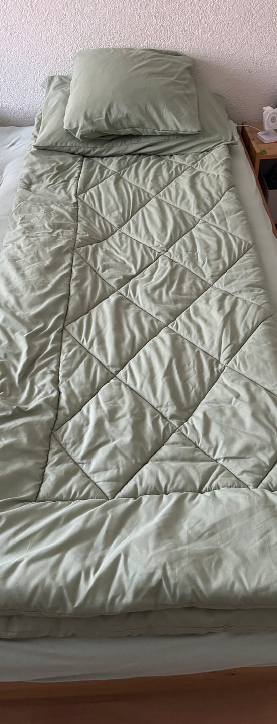 Customer photo review of NoCover® 2in1 Bettdecke - Die Bettdecke, die du nie mehr beziehen musst