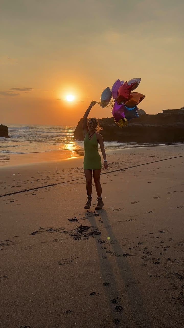 Customer photo review of Helium Balloon Foil Star