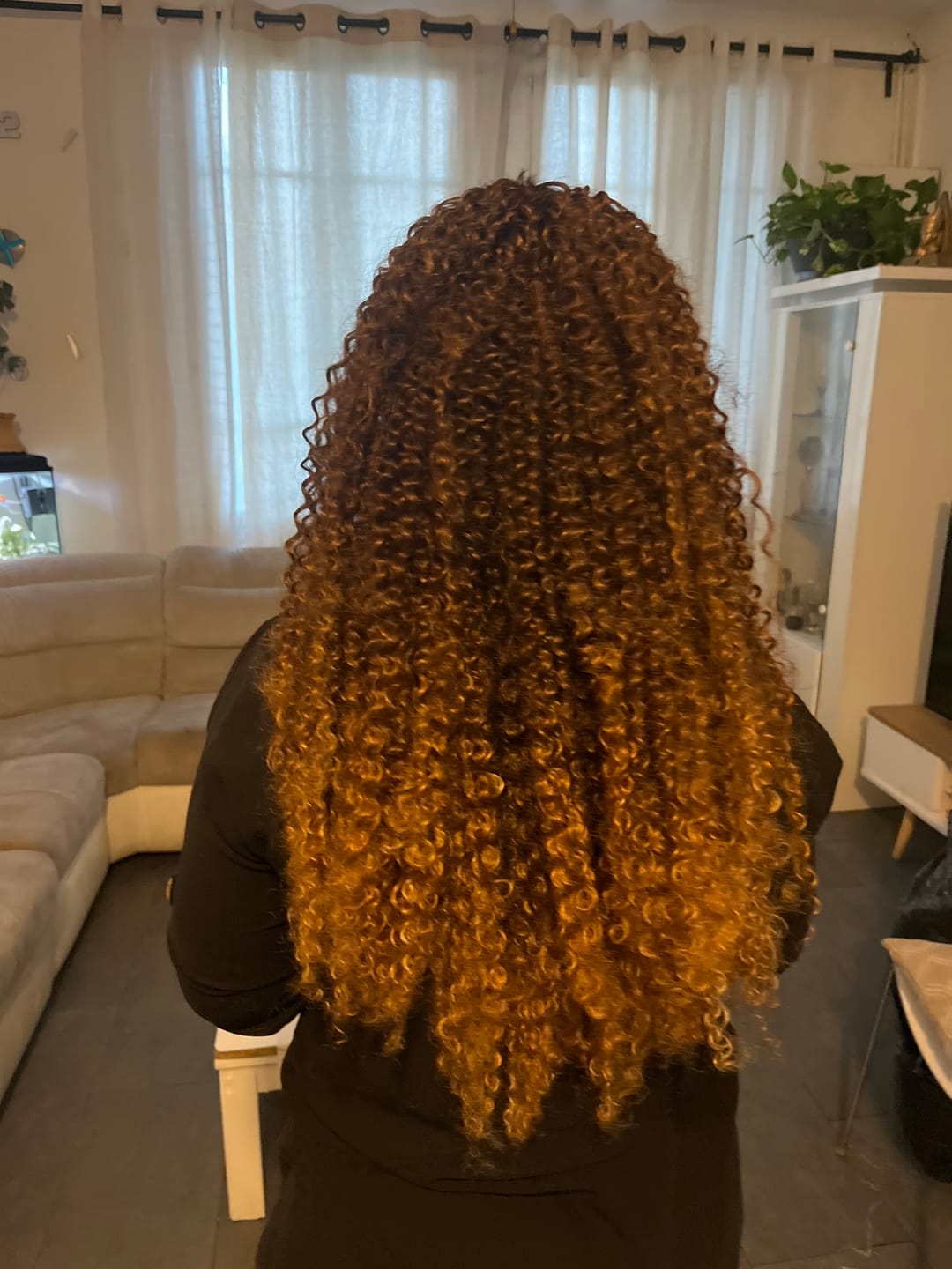 Customer photo review of Maya Cuivré Éclairci HL433#