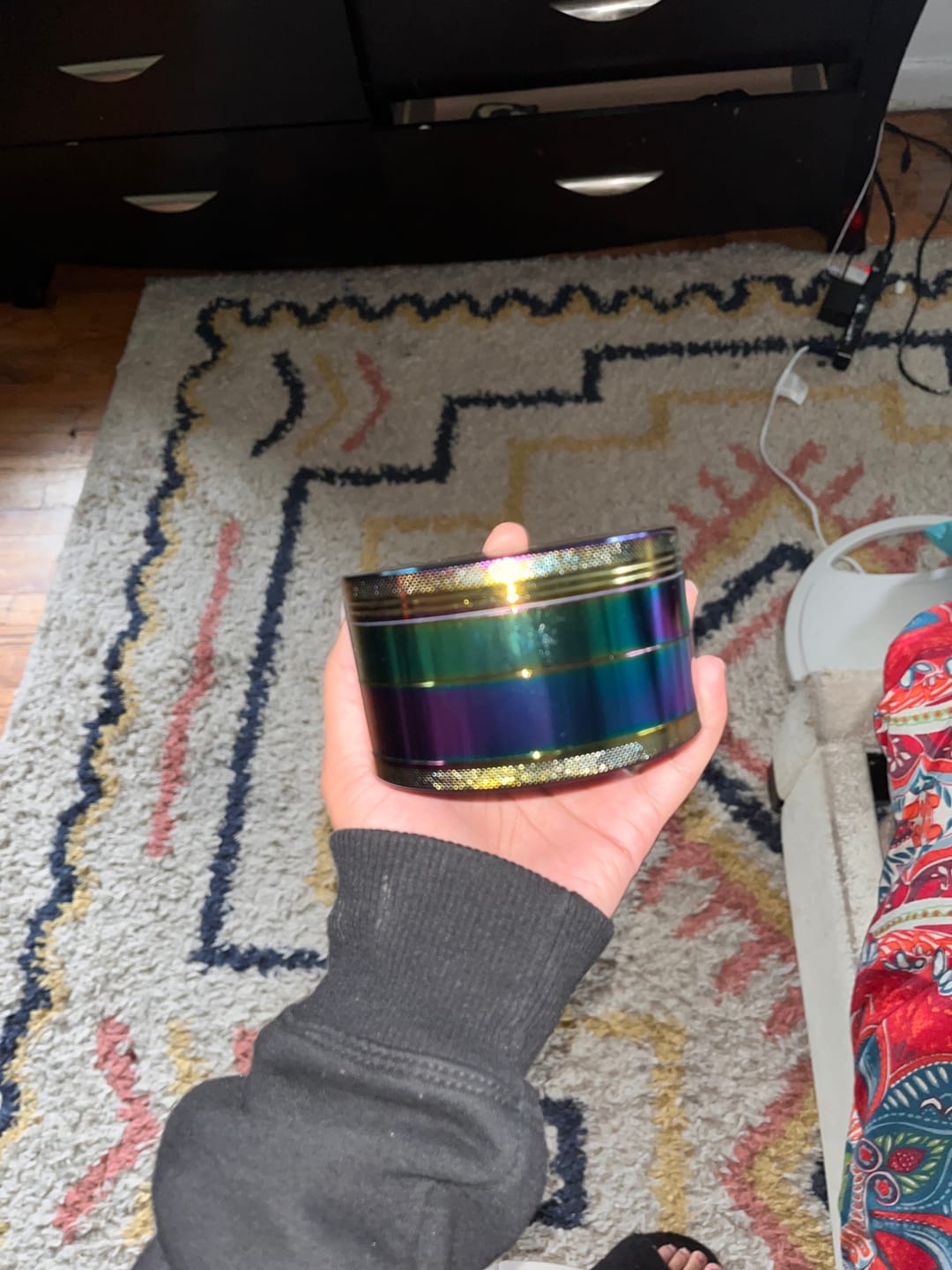 Customer photo review of XXL RAINBOW METALLIC GRINDER