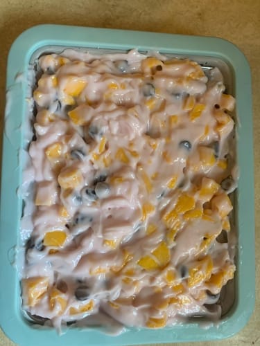 Customer photo review of Frozie™ – Freezable Ice Cream Making Plate