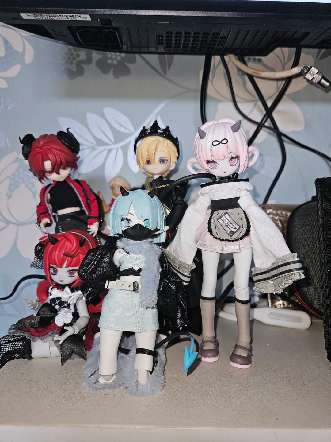 Customer photo review of Cooze Devil Horns Series 1/8 Action Figure BJD Blind Box