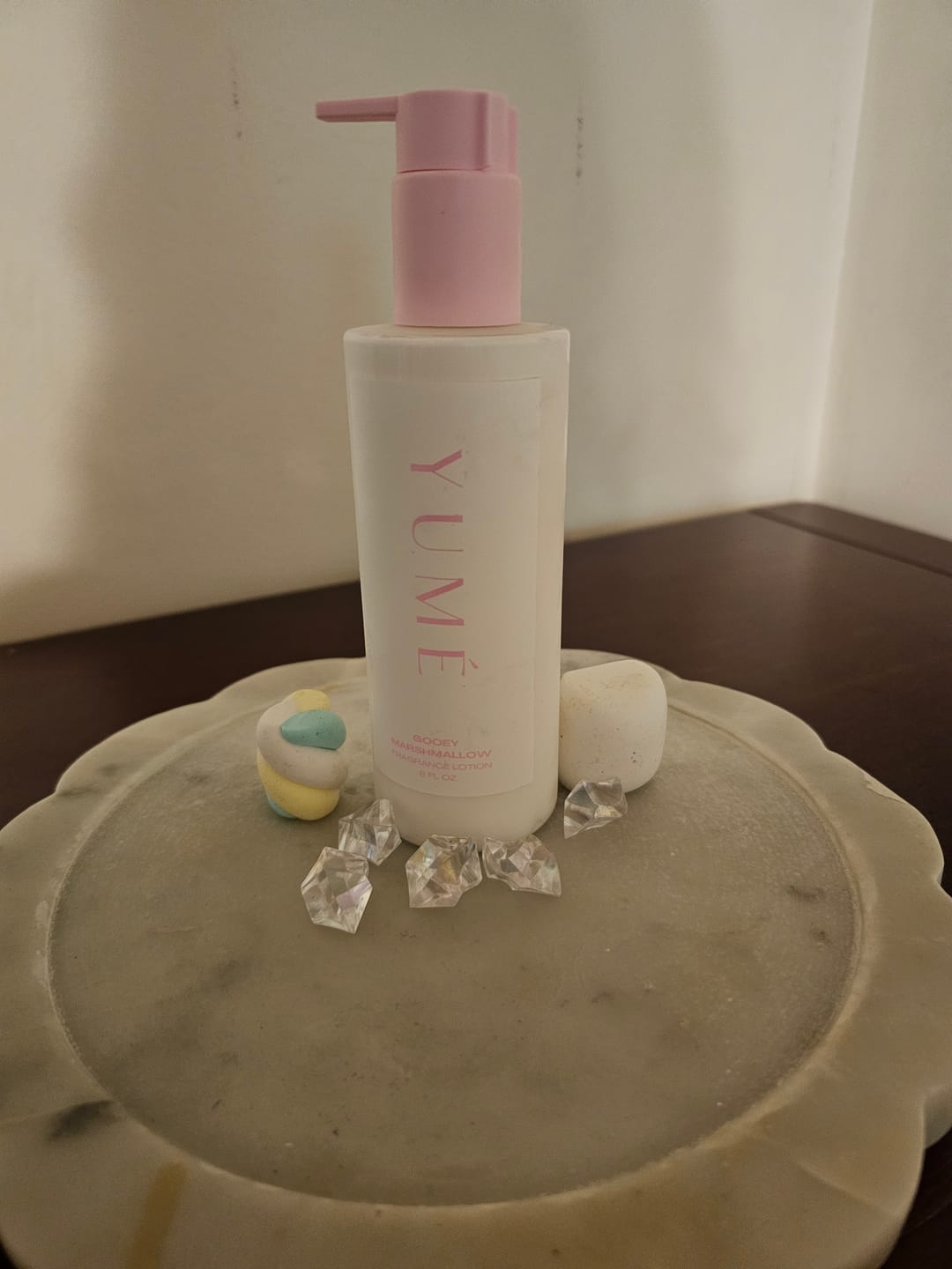 Customer photo review of GOOEY MARSHMALLOW FRAGRANCE LOTION