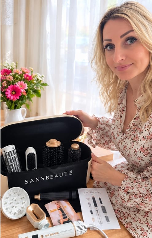 Customer photo review of SANSBEAUTÉ® 8-IN-1 AIRSTYLER