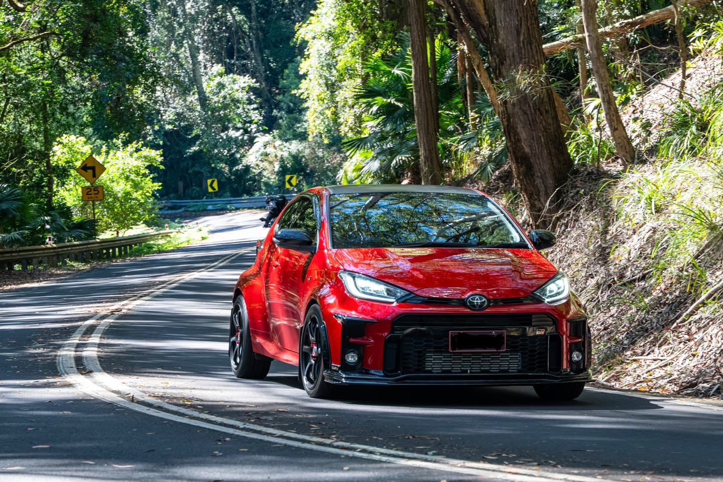 Customer photo review of TRD Style Front Lip for Toyota GR Yaris 2020-2024